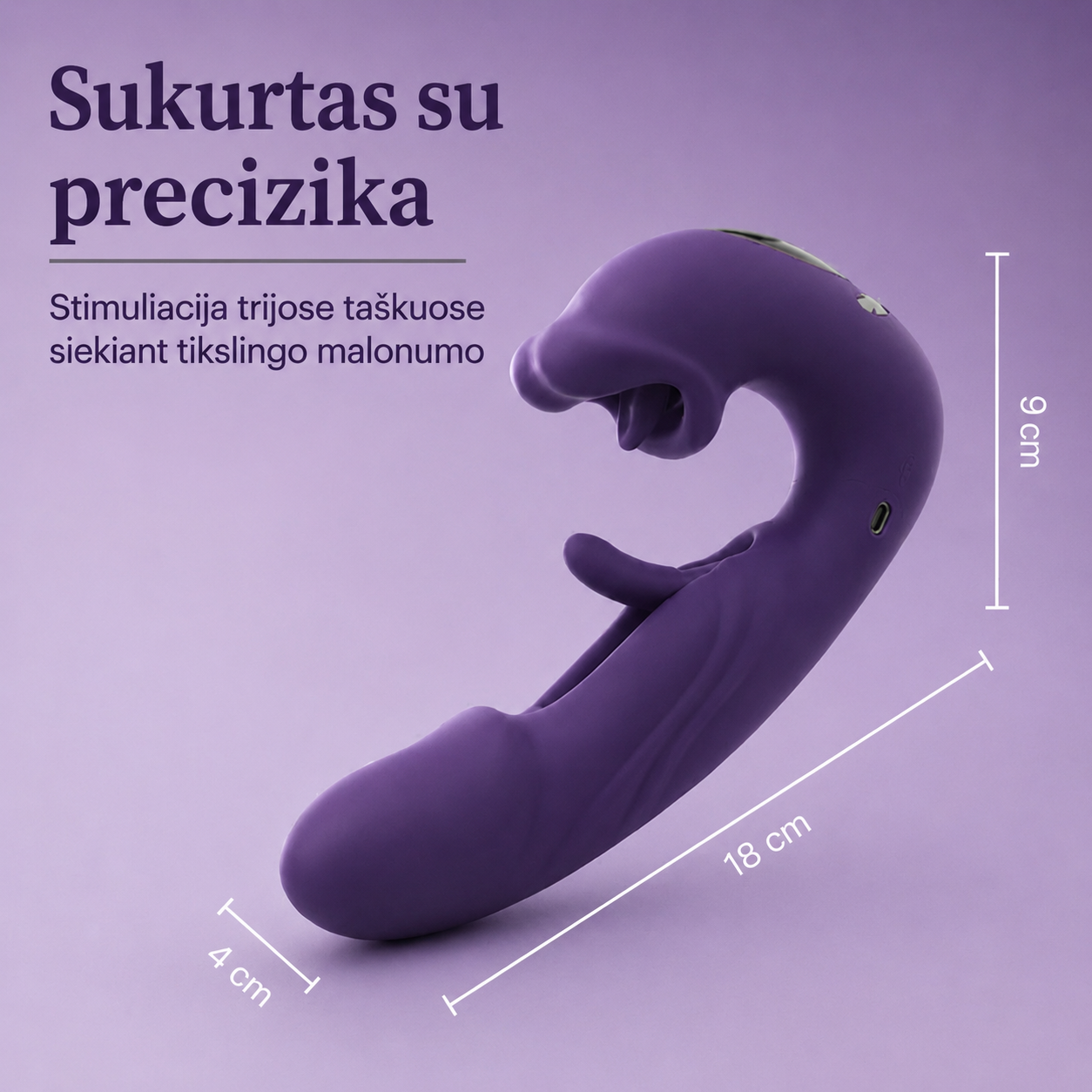 Sensmote™ 4 viename dubens dugno aktyvatorius