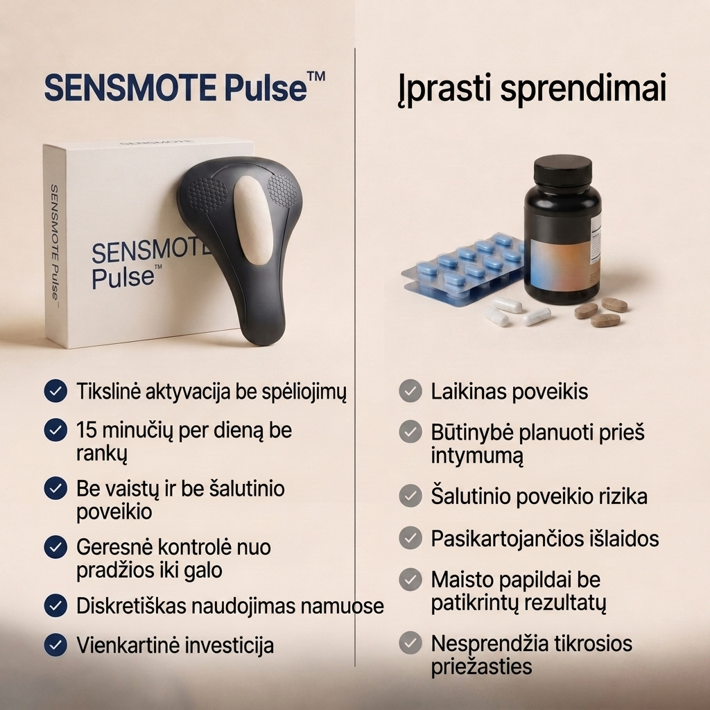 Sensmote Pulse™ Stimuliatorius